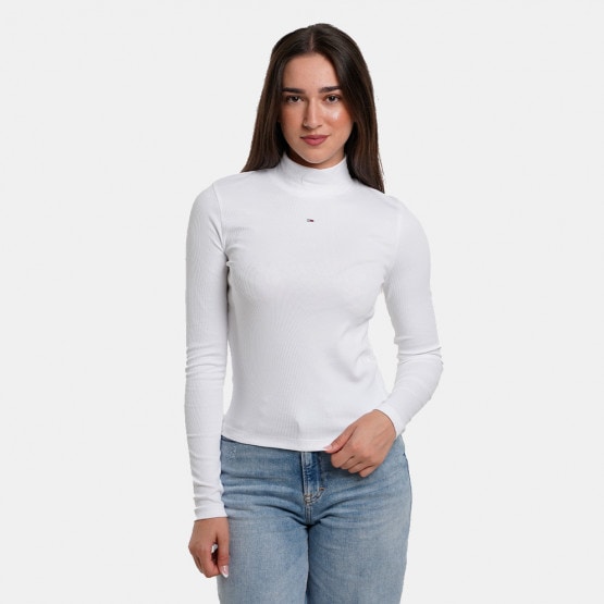 Tommy Jeans Γυνακεία Μπλούζα με Μακρύ Μανίκι
