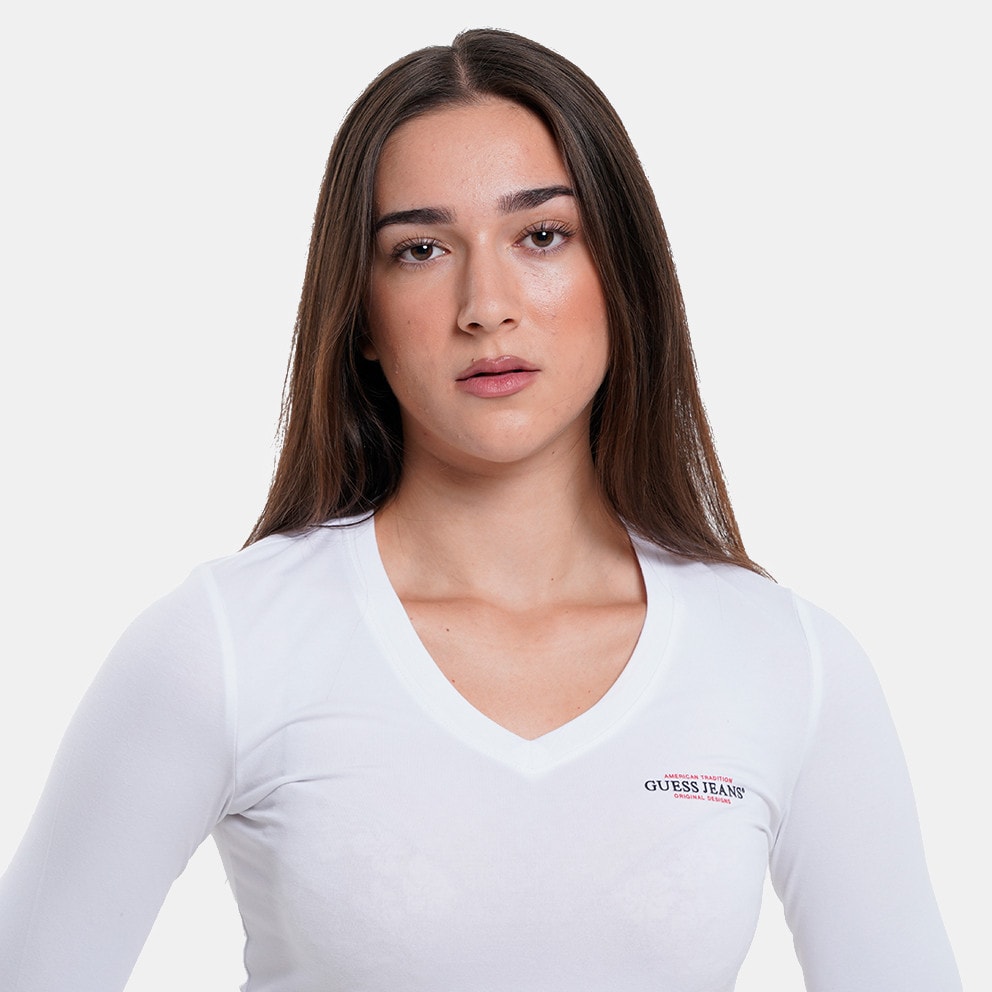 Guess Gj Ls Vn Slim Mini A Μπλουζα Γυναικειο
