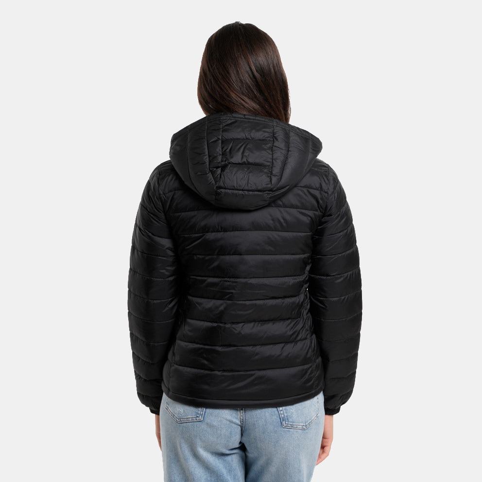 Guess Gj Hooded Puffer Μπουφαν Γυναικειο