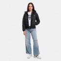 Guess Gj Hooded Puffer Μπουφαν Γυναικειο