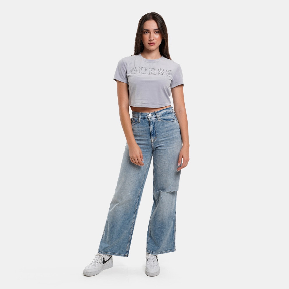Guess Couture Crop Tee Μπλουζα Γυναικειο