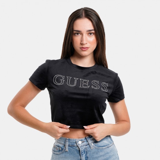 Guess Couture Crop Tee Μπλουζα Γυναικειο