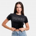 Guess Couture Crop Tee Μπλουζα Γυναικειο