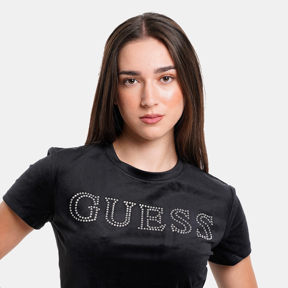 Guess Couture Crop Tee Μπλουζα Γυναικειο