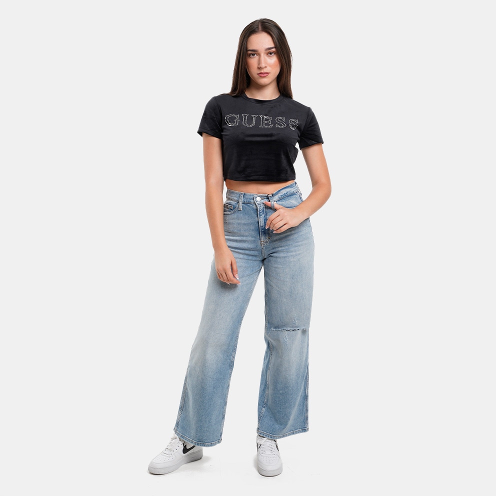 Guess Couture Crop Tee Μπλουζα Γυναικειο