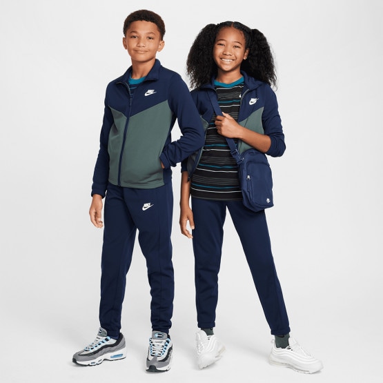 Nike K Nsw Tracksuit Poly Fz Hbr Παιδική Φόρμα