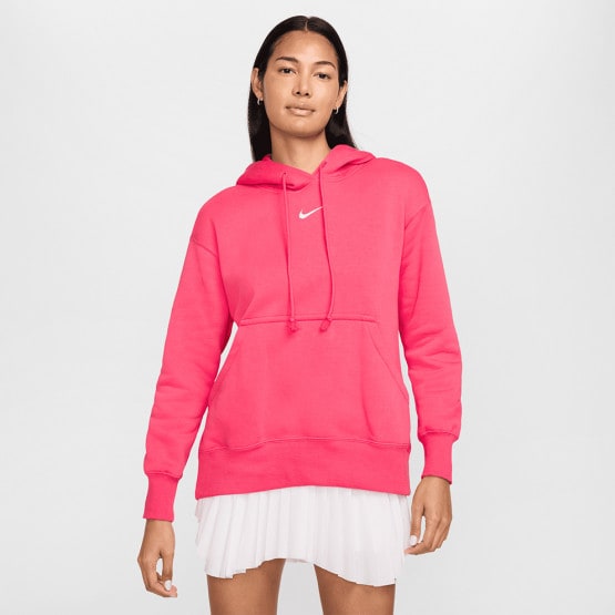 Nike Phoenix Fleece OS Γυναικεία Μπλούζα με Κουκούλα