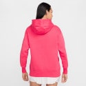 Nike Phoenix Fleece OS Γυναικεία Μπλούζα με Κουκούλα