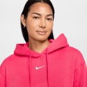 Nike Phoenix Fleece OS Γυναικεία Μπλούζα με Κουκούλα