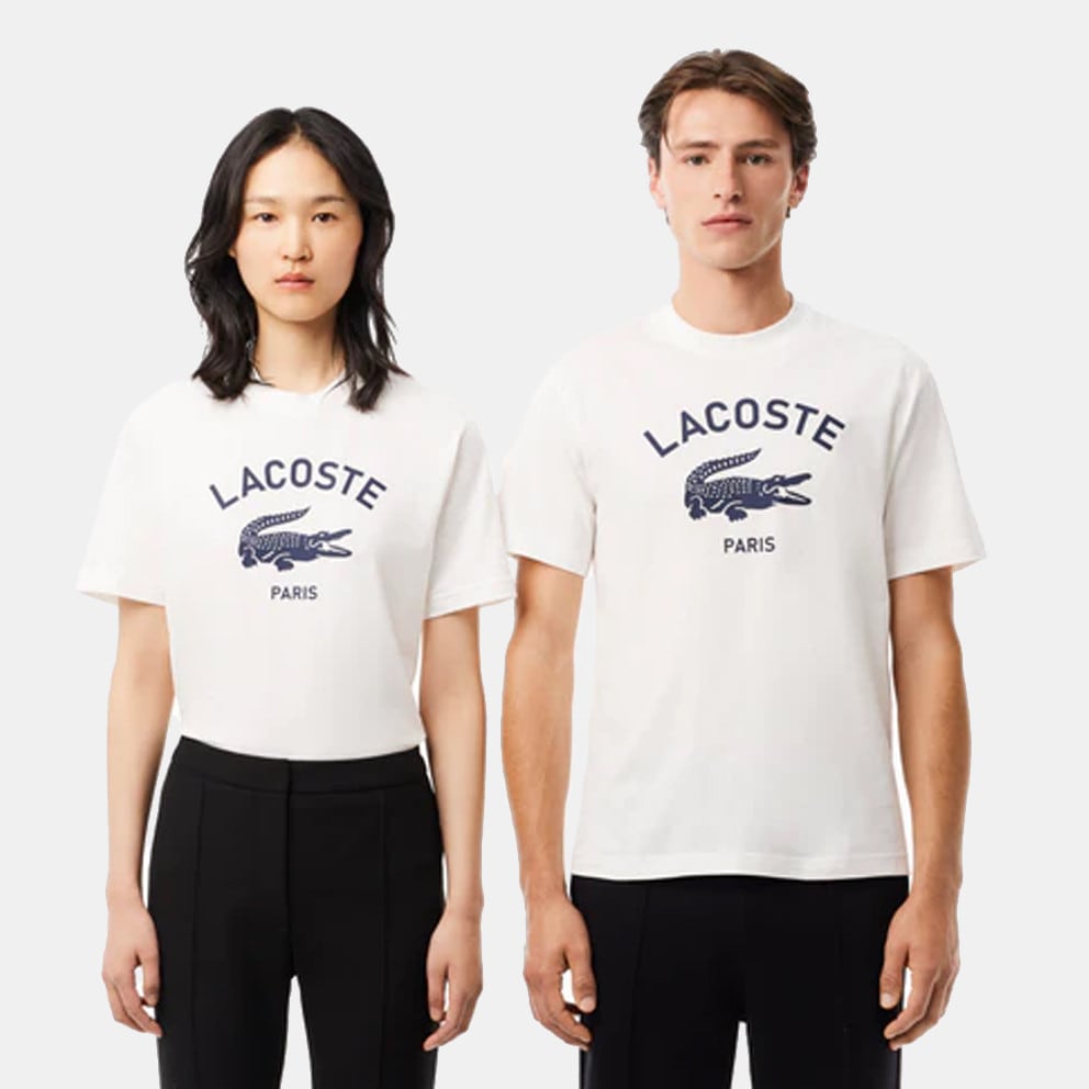 Lacoste Unisex T shirt White 3TH2733 L70V