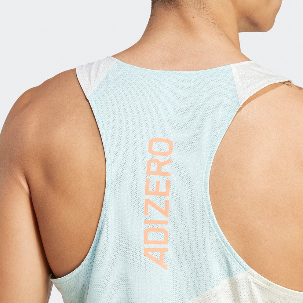 adidas Adizero NYC Ανδρικό Αμάνικο για Τρέξιμο
