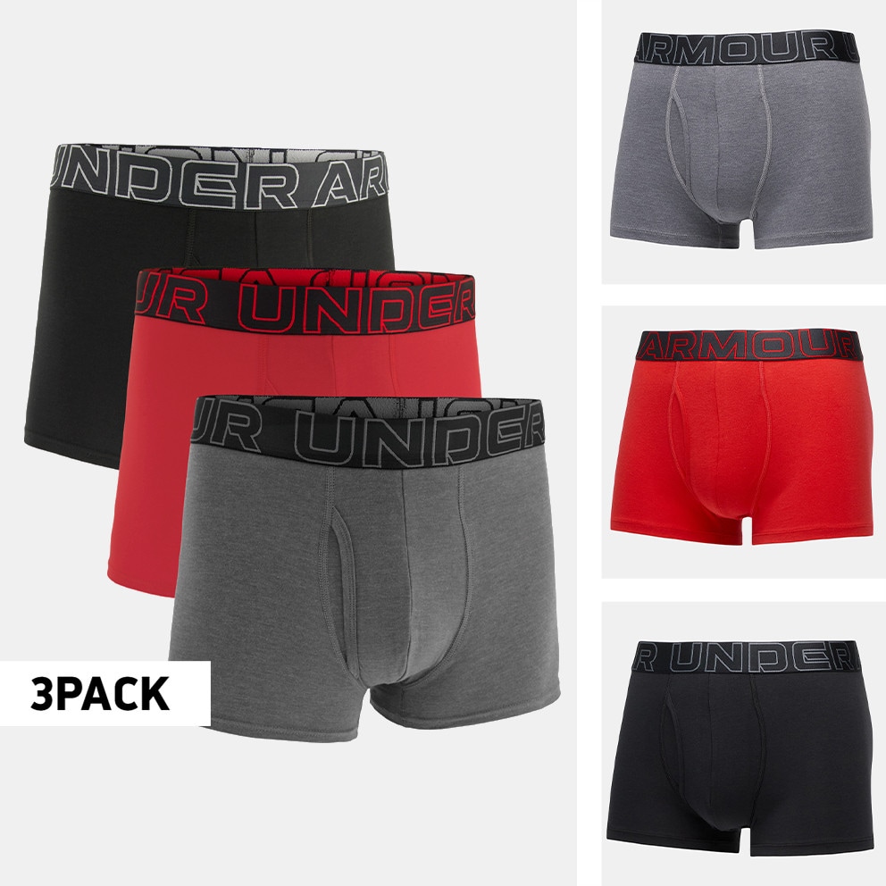 Under Armour Perf Tech 3-Pack Ανδρικά Μποξεράκια