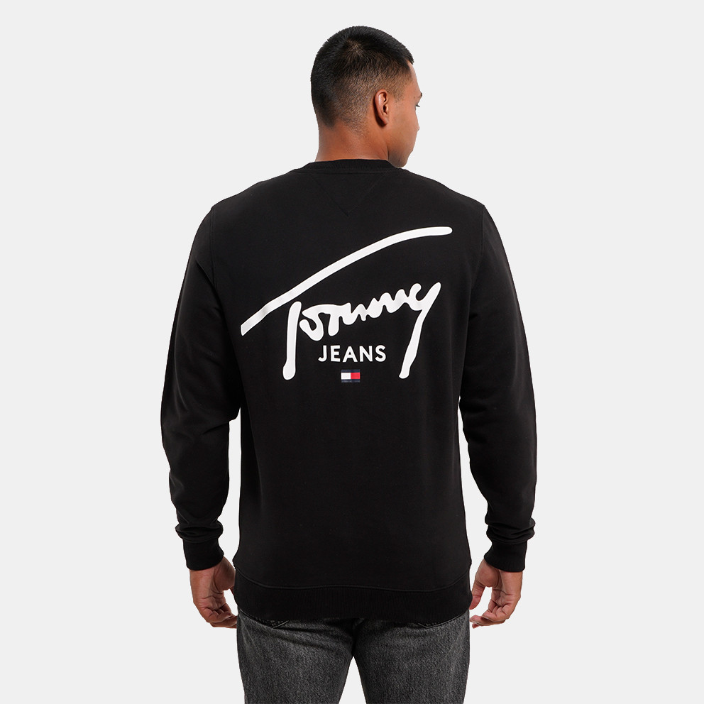 Tommy Jeans Ανδρική Μπλούζα Φούτερ 