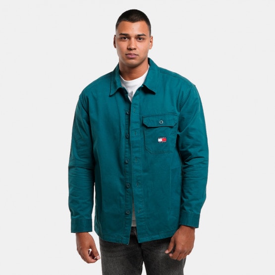 Tommy Jeans Essential Solid Oversized Men's Overshirt