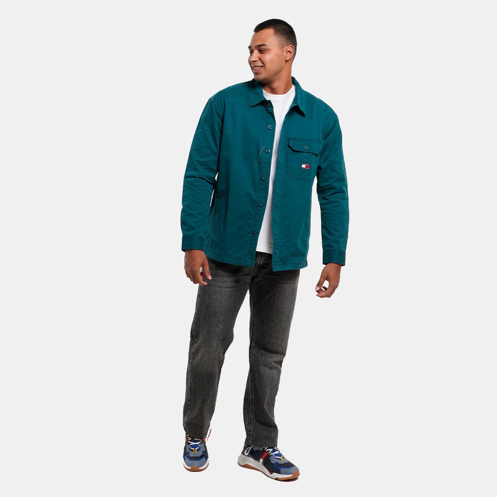 Tommy Jeans Essential Solid Oversized Men's Overshirt