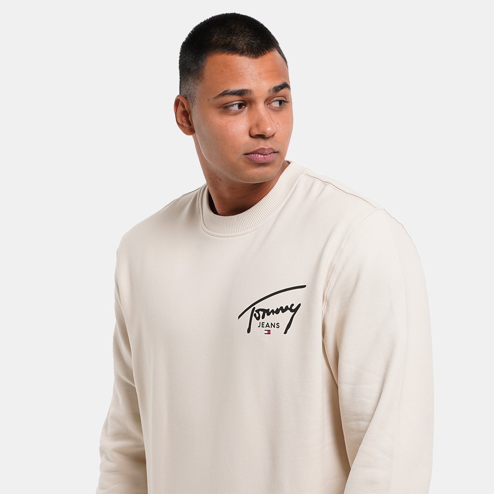 Tommy Jeans Ανδρική Μπλούζα Φούτερ 