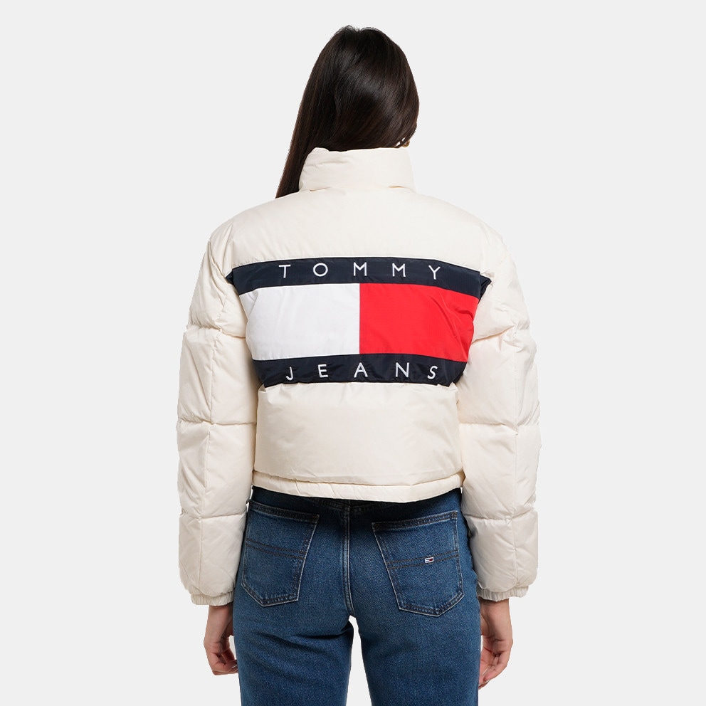 Tommy Jeans TJW Back Flag Alaska Γυναικείο Μπουφάν