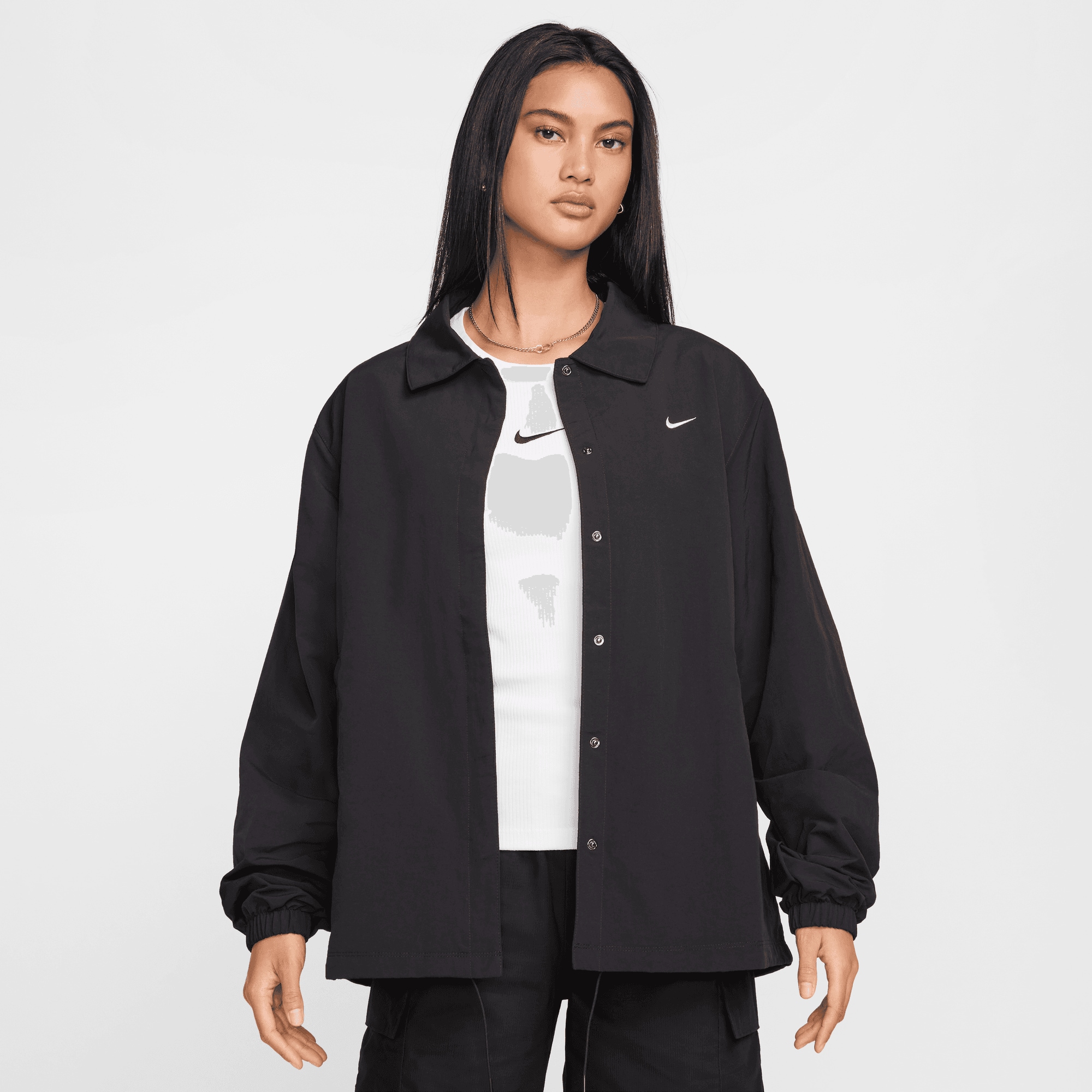  Nike Steertwear Essential Woven UV Jacket Γυναικείο Μπουφάν (9000190455_1480) 2025