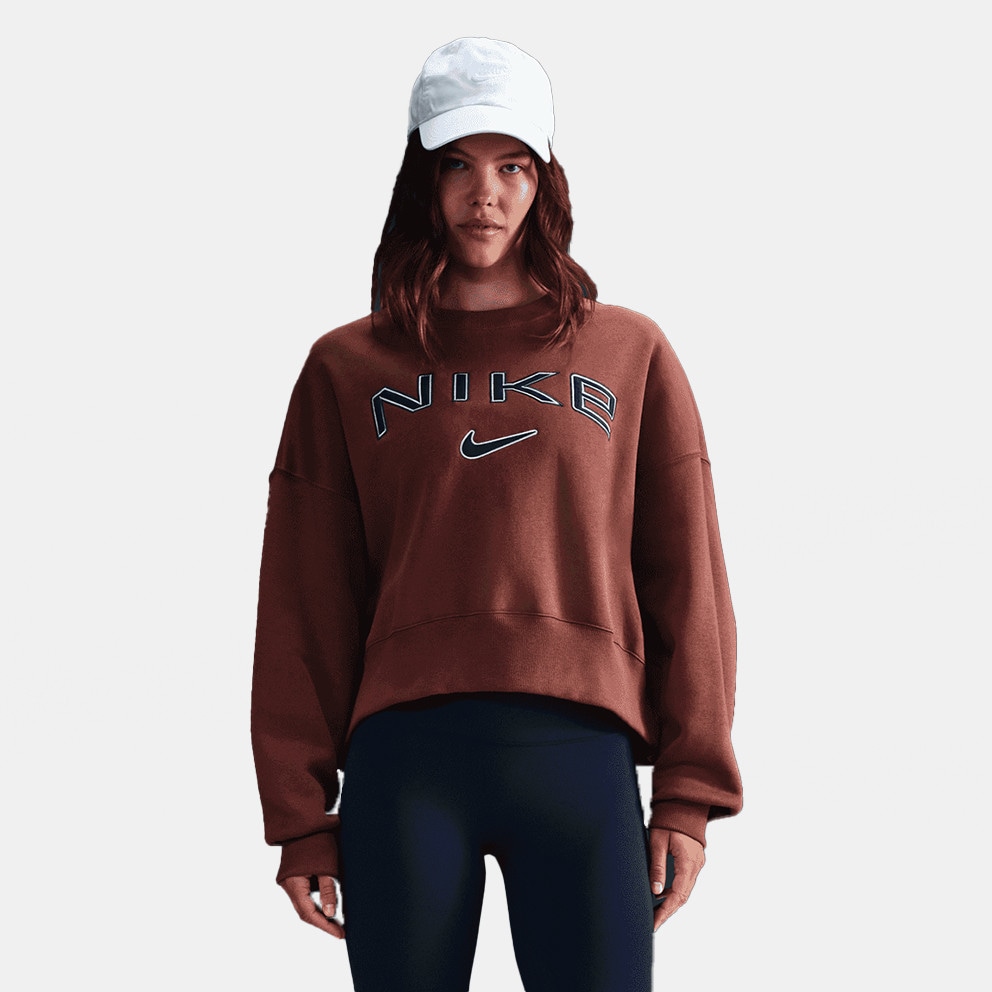 Nike Nsw Phoenix Fleece Oversized Logo Γυναικείο Φούτερ
