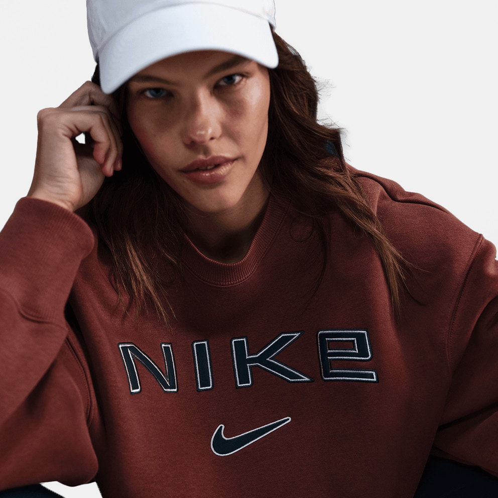 Nike Nsw Phoenix Fleece Oversized Logo Γυναικείο Φούτερ