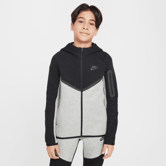 Nike B Nsw Tch Flc Fz Pd Παιδική Ζακέτα