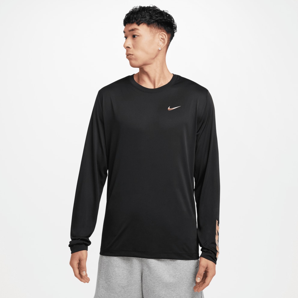 Nike Dri-FIT Relgds Ανδρική Μπλούζα Μακρύ Μανίκ