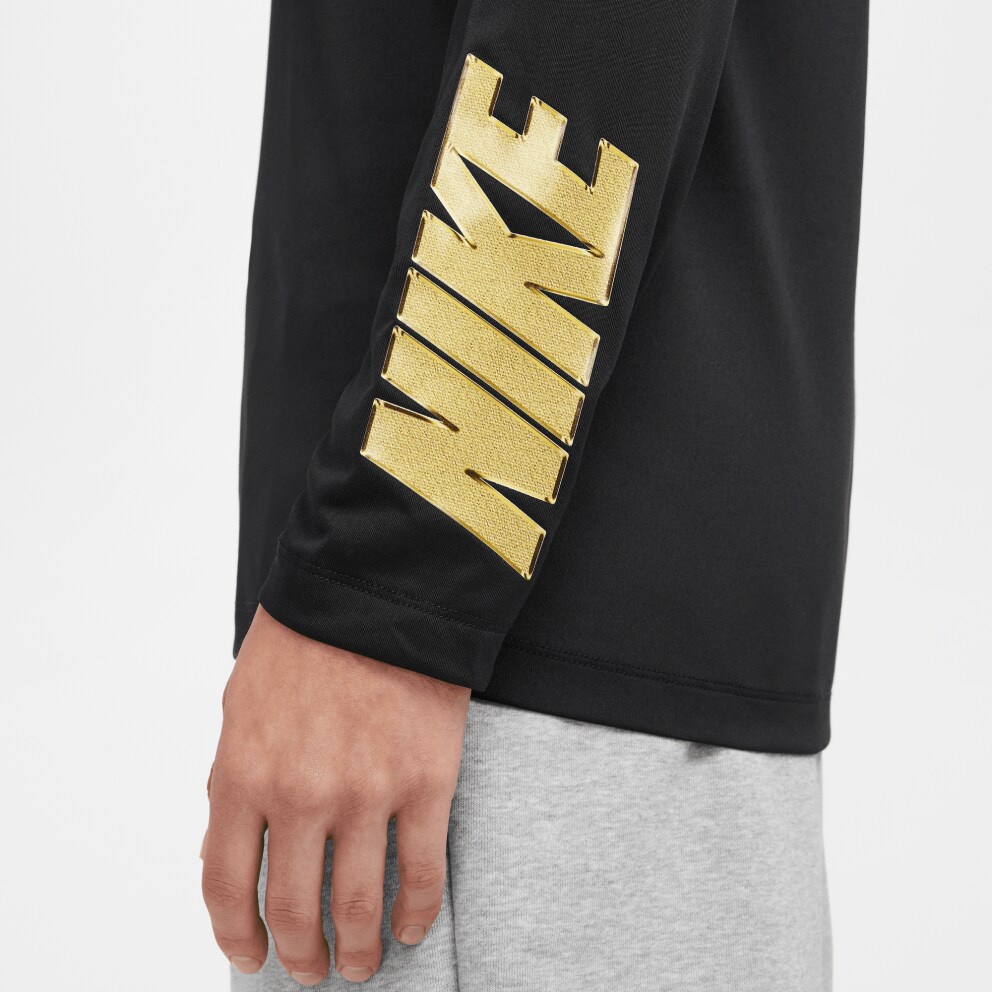Nike Dri-FIT Relgds Ανδρική Μπλούζα Μακρύ Μανίκ