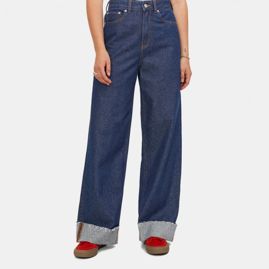 JJXX Jxtokyo Wide Fold Hw Jeans R6055 Dnm