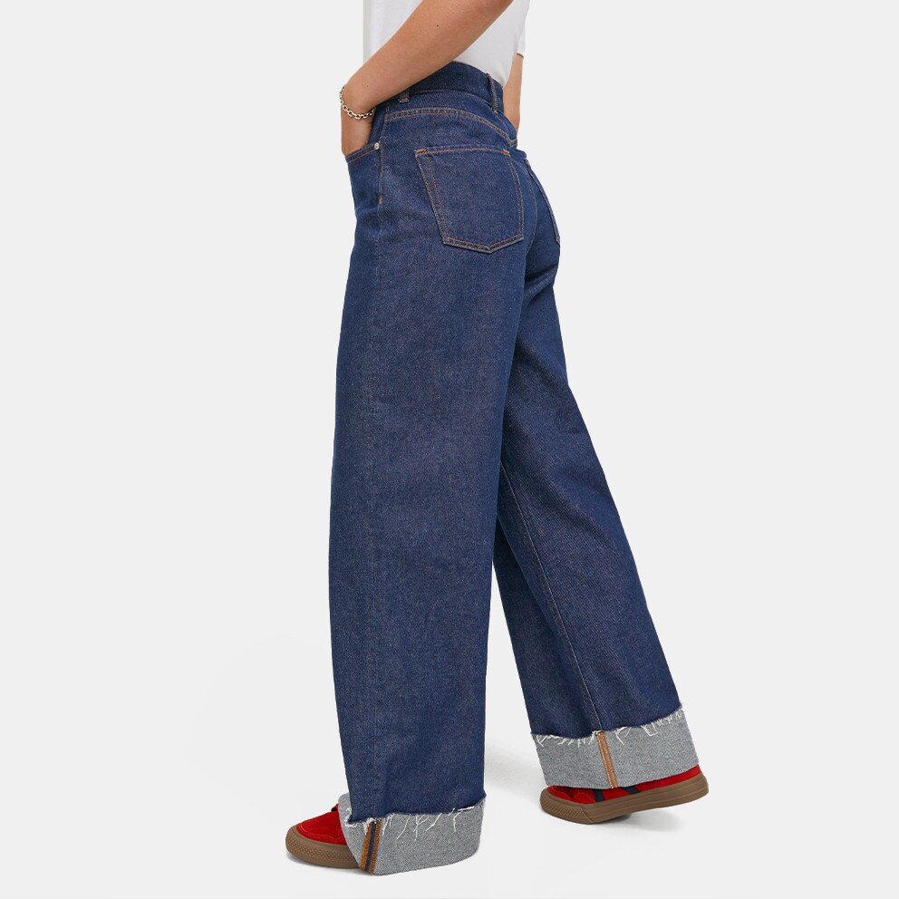 JJXX Jxtokyo Wide Fold Hw Jeans R6055 Dnm