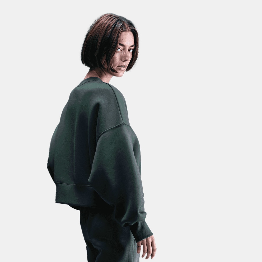 Nike Steertwear Phoenix Fleece Logo Crew Γυναικεία Μπλούζα Φούτερ