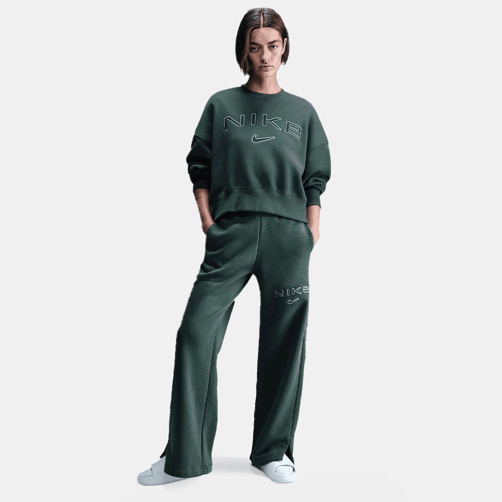 Nike Steertwear Phoenix Fleece Logo Crew Γυναικεία Μπλούζα Φούτερ