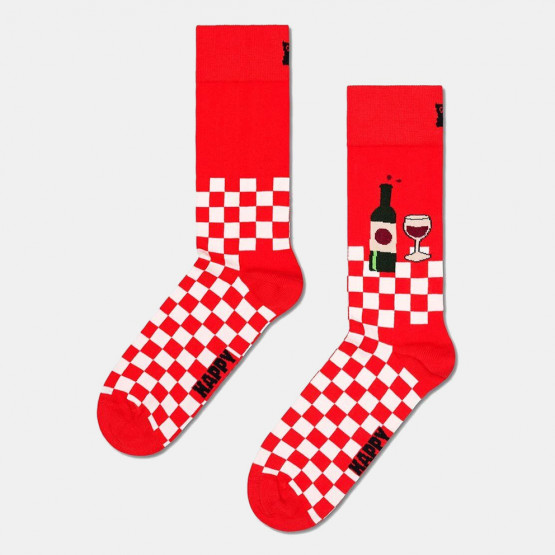 Happy Socks Wine And Dine Unisex Kάλτσες 