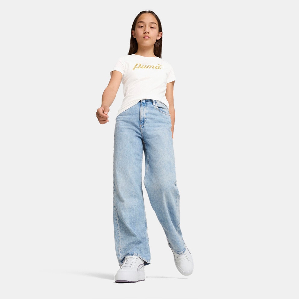 Puma Essentials Script Metallic Kids T-Shirt 