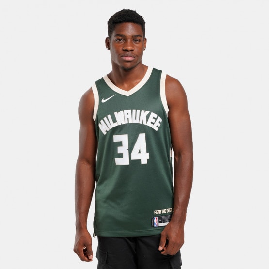 Nike NBA Giannis Antetokounmpo Milwaukee Bucks Icon Edition 2022/23 Swingman Dri-FIT Basketball Jersey