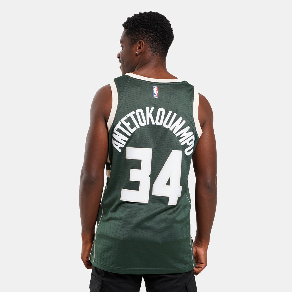 Nike NBA Giannis Antetokounmpo Milwaukee Bucks Icon Edition 2022/23 Swingman Dri-FIT Μπασκετική Φανέλα