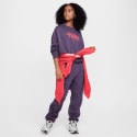Nike Steertwear Trend Flee Crop Crew Παιδική Μπλούζα Μακρύ Μανίκι
