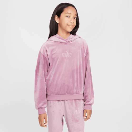 Nike Sportswear Hoodie Cozy Παιδική Μπλούζα με Κουκούλα