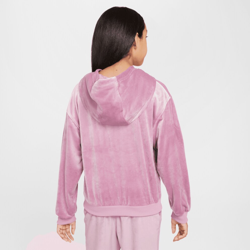 Nike Sportswear Hoodie Cozy Παιδική Μπλούζα με Κουκούλα
