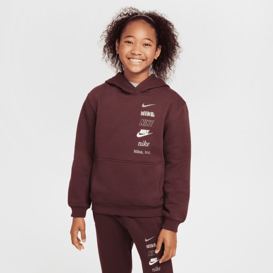 Nike Sportswear Club Fleece Παιδική Μπλούζα με Κουκούλα