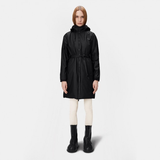Rains Lohja Long Insulated Curve Jacket W3T2 Women's Jacket