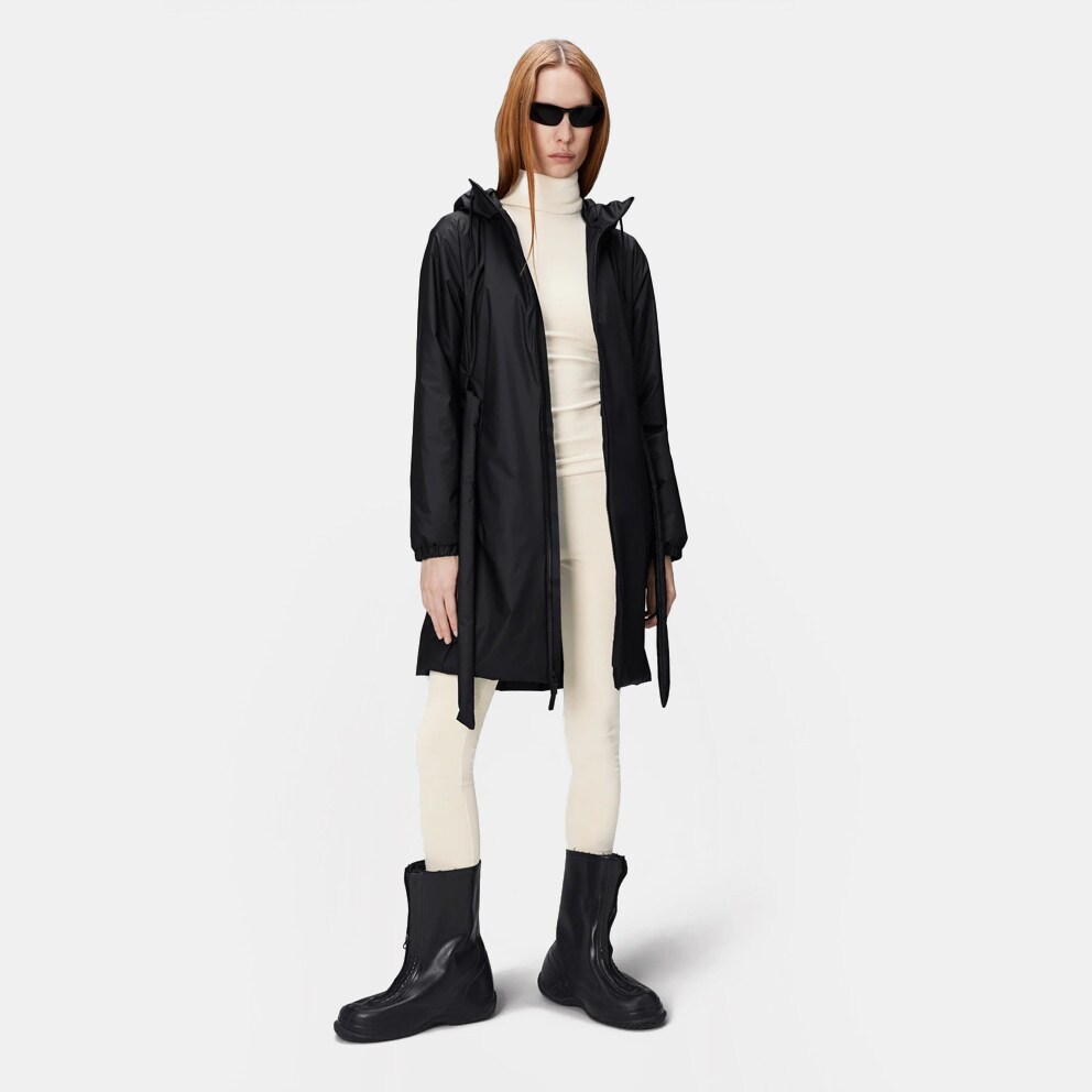 Rains Lohja Long Insulated Curve Jacket W3T2 Γυναικείο Μπουφάν 