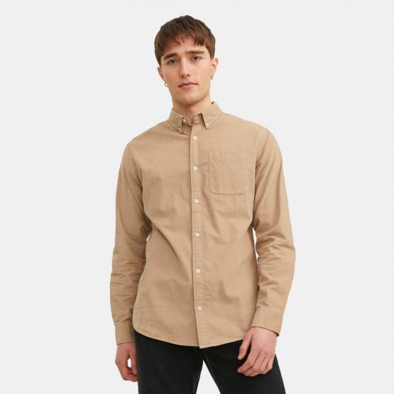Jack & Jones Jjeclassic Slim Fit Corduroy Shirt