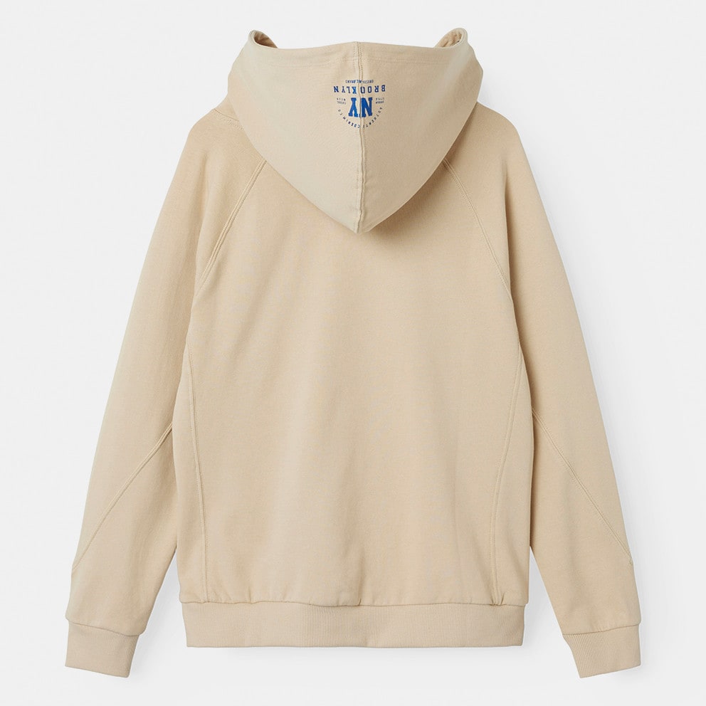 Name it Nkmobando Ls Loose Sweat Bru Wh Pb