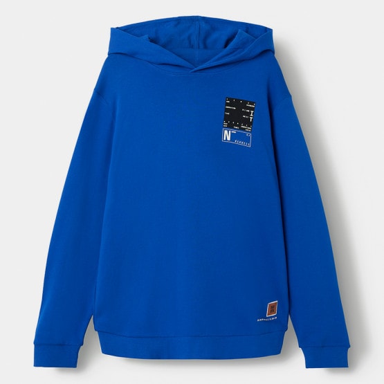 Name it Nkmobando Ls Loose Sweat Bru Wh Pb