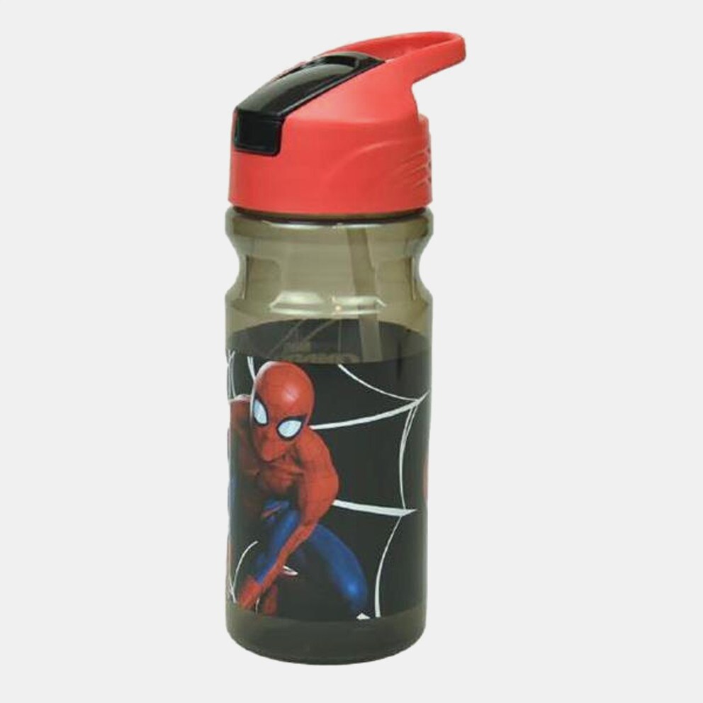 GIM Παγουρι Flip 500Ml Spiderman Black City