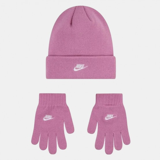 Nike Boys Club Beanie/Glove Set