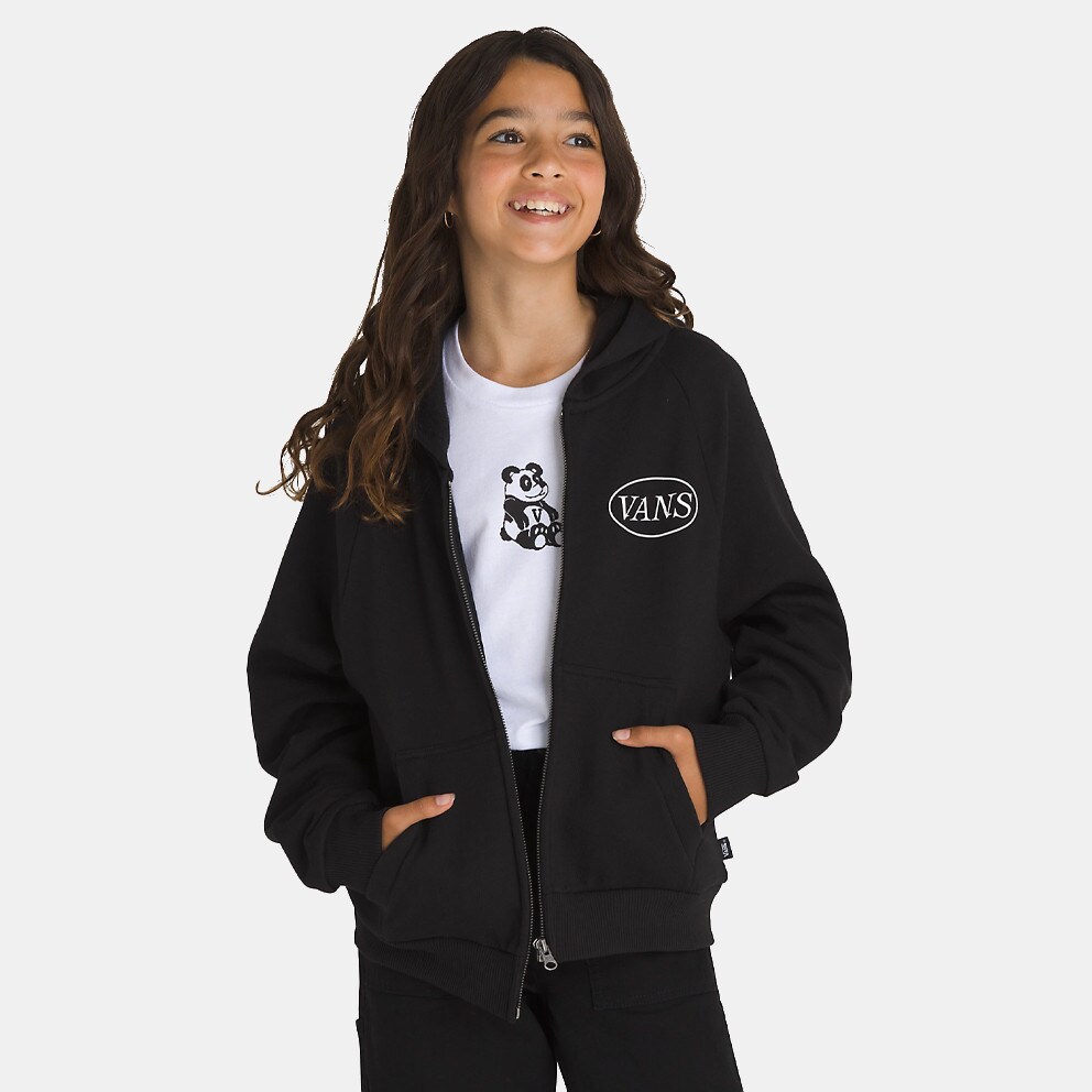 Vans Damask Zip Hoodie Black