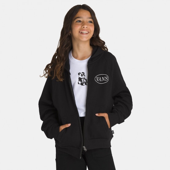 Vans Damask Zip Hoodie Black