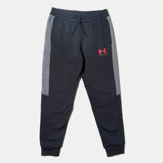 Under Armour Fleece Παιδικό Παντελόνι Φόρμας