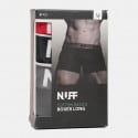 Nuff Mens Tricol Long Boxer 3Pack